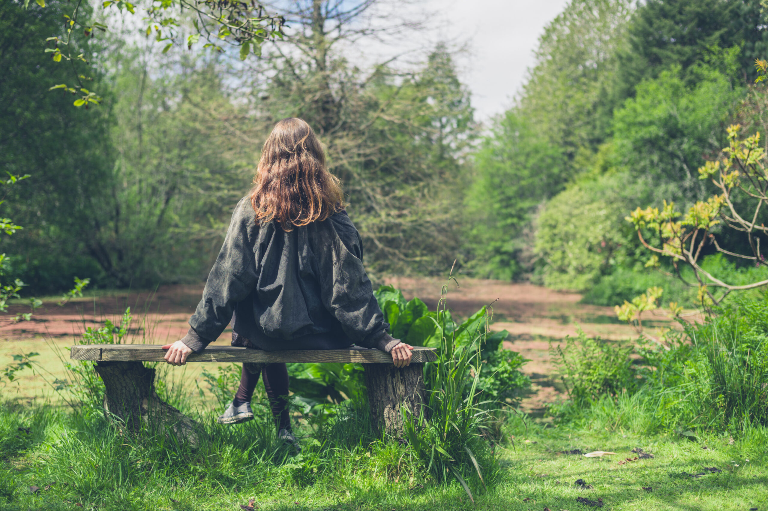 girl being less reactive 